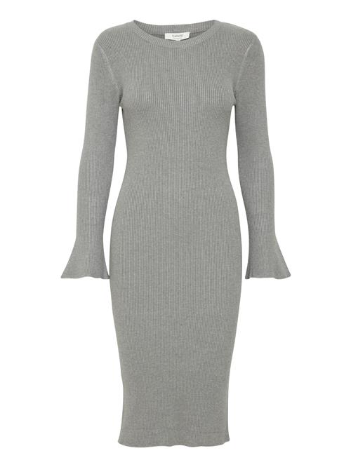 b.young Strikkjole  grå