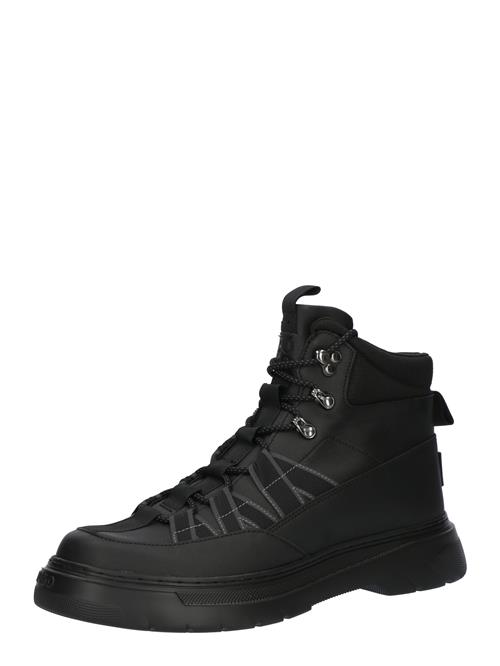 HUGO Snørestøvler 'Urian Hito'  sort