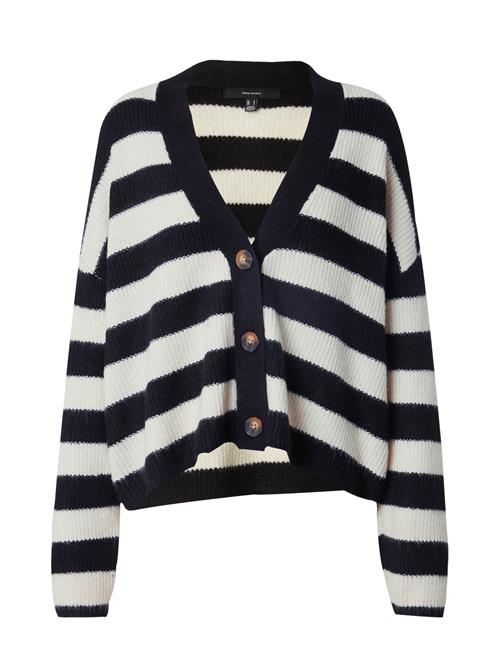 VERO MODA Cardigan 'Natahlie'  sort / hvid