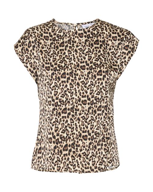 SAINT TROPEZ Bluse 'Zovi'  brun / sort