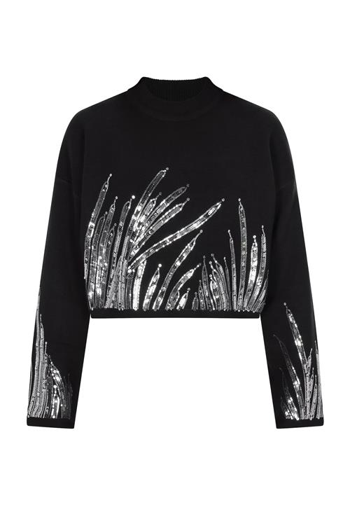 faina Pullover  sort / sølv