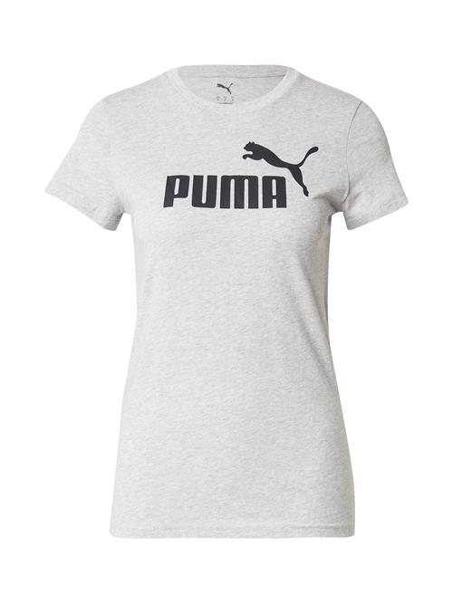 PUMA Funktionsbluse 'ESS No. 1'  grå-meleret / sort