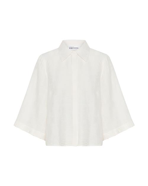 KAREN BY SIMONSEN Bluse 'Thorhild'  hvid