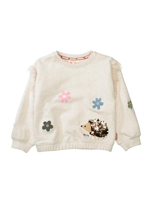 STACCATO Sweatshirt  creme / blå / mørkegrøn / pink