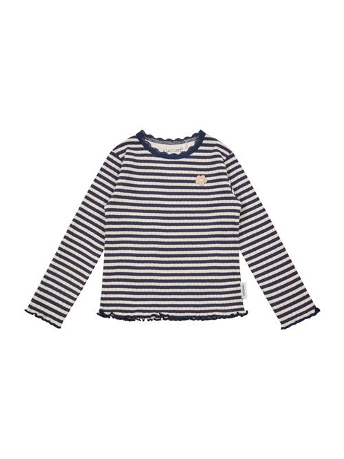 STACCATO Bluser & t-shirts  mørkeblå / hvid