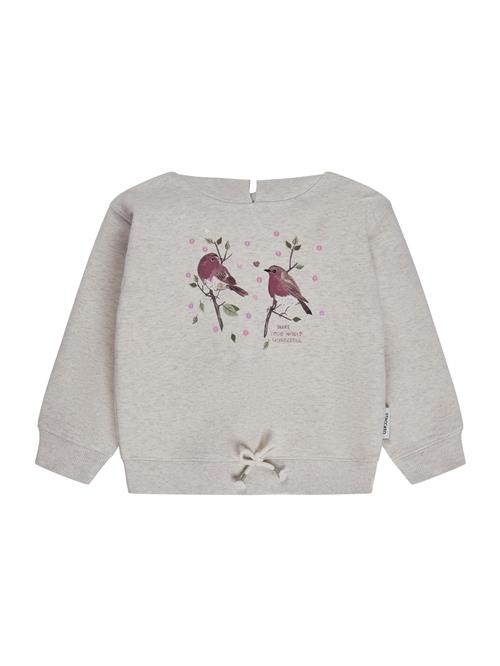 STACCATO Sweatshirt  lysegrå / gran / cyclam / eosin