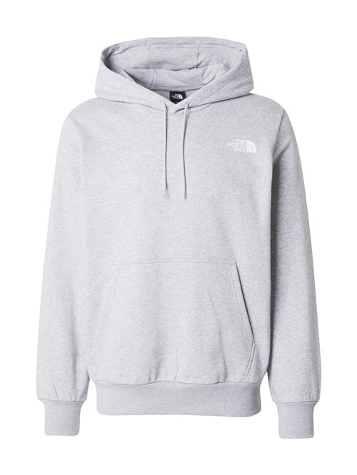 THE NORTH FACE Sweatshirt 'Simple Dome'  lysegrå / hvid