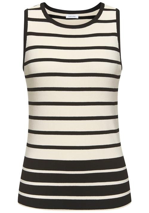 LASCANA Overdel  sort / hvid