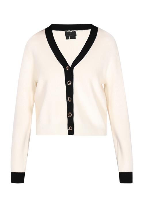 DreiMaster Klassik Cardigan 'Classic Look'  sort / offwhite