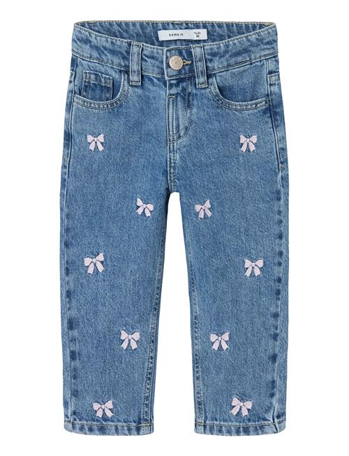 name it | Nmfbella Mom Emb Jeans 3285-Be Noos | 110