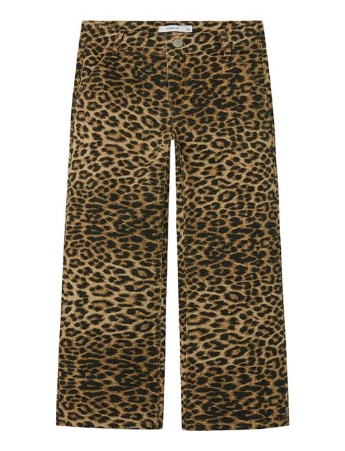 name it | Nkfrose Wide Twi Pants 4444-Td Noos | 134