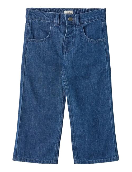 Copenhagen Colors | Organic Denim Pants W. Pocket Embroidery & Wide Leg | 134