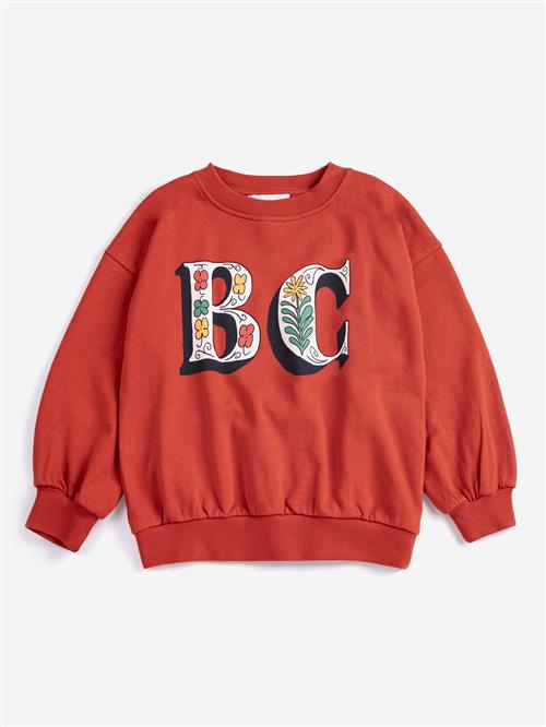 Bobo Choses Spring Letters Sweartshirt Red  Red 10-11 Y  Rød  10-11 år  mand