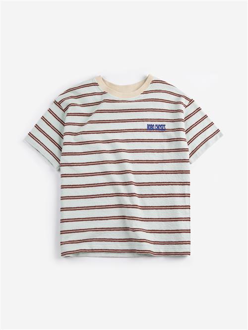 Bobo Choses Bobo Choses Stripes T-shirt Light Blue  Light Blue 2-3 Y  Blå  2-3 år  mand