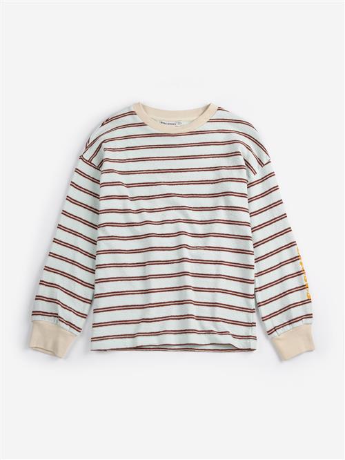 Bobo Choses Bobo Choses Stripes Langærmet T-shirt Light Blue  Light Blue 4-5 Y  Blå  4-5 år  mand