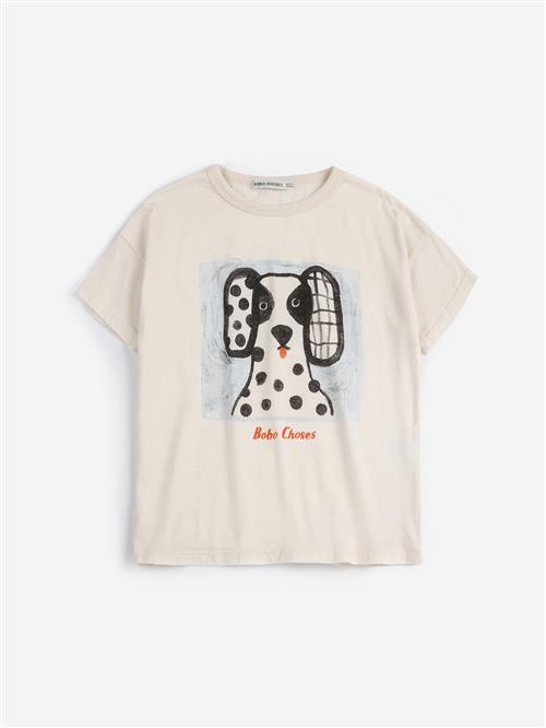 Bobo Choses Van Dog T-shirt White  White 10-11 Y  Hvid  10-11 år  mand