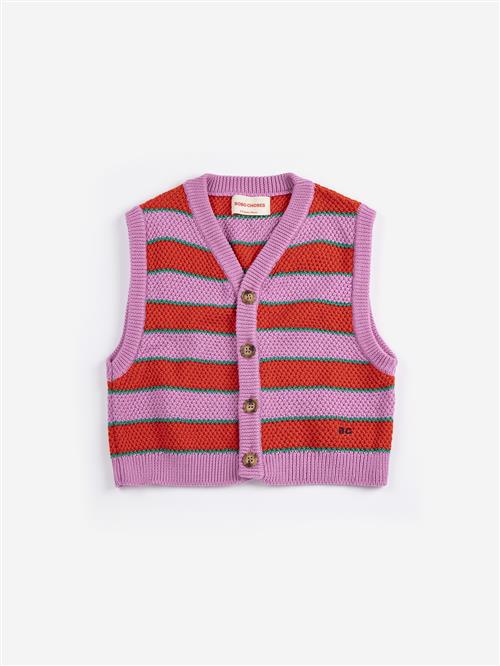 Bobo Choses BC Vest Purple  Purple 8-9 Y  Lilla  8-9 år  mand