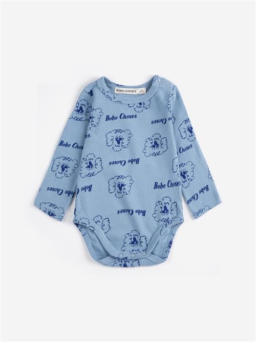 Bobo Choses Pickles The Dog All Over Kroppen Light Blue  Light Blue 2 Y  Blå  2 år  unisex