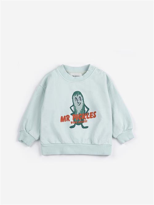 Bobo Choses Mr Pickles Sweatshirt Light Blue  Light Blue 2 Y  Blå  2 år  unisex