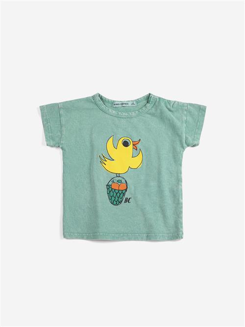 Bobo Choses Flying Oranges T-shirt Green  Green 12 months  Grøn  12 måneder  unisex