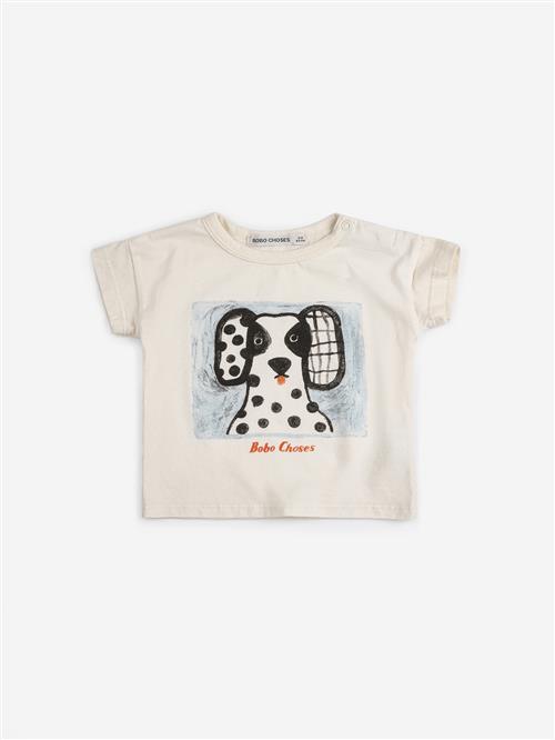 Bobo Choses Van Dog T-shirt White  White 18 months  Hvid  18 måneder  unisex