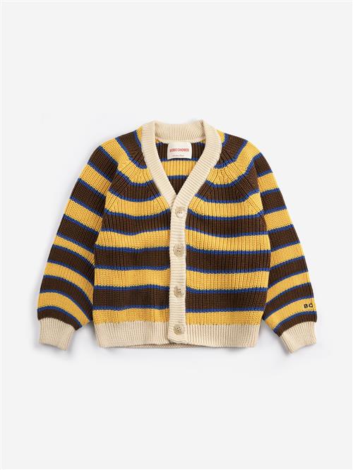 Bobo Choses BC Cardigan Yellow  Yellow 6-7 Y  Gul  6-7 år  mand