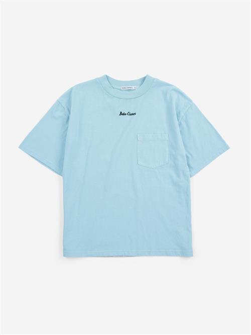 Bobo Choses Rapid Radish Overdimensioneret T-shirt Light Blue  Light Blue 8-9 Y  Blå  8-9 år  mand