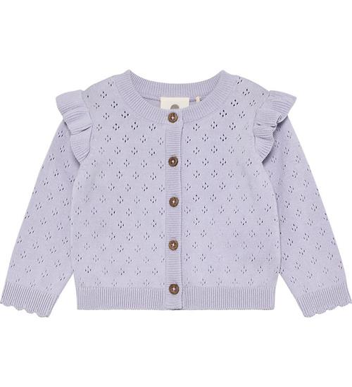 En Fant Cardigan - Strik - Purple Heather