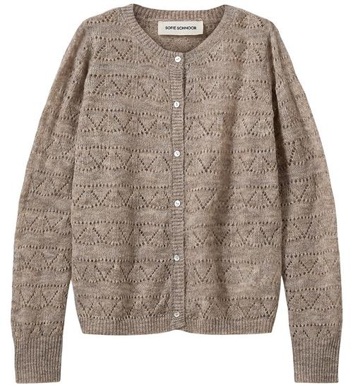 Sofie Schnoor Cardigan - Strik - CisseSY - Deer Melange