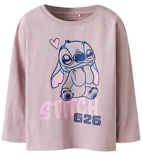 Se Name It Bluse - NmfVosla - Stitch - Keepsake Lilac hos KidsWorld