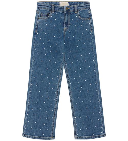 Creamie Jeans - Rhinestones - Blue Denim
