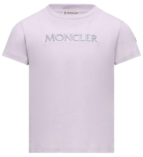 Moncler T-shirt - Open Pink m. Logo