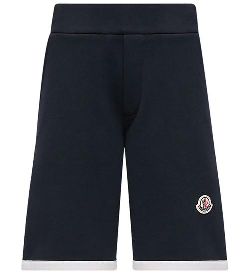Moncler Sweatshorts - Navy m. Hvid