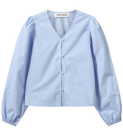 Sofie Schnoor Skjortebluse - VadaSY - Lyseblå