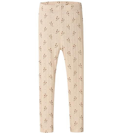 Lil Atelier Leggings - NmfRachello - Novelle Peach/Flower