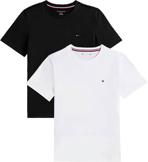 Tommy Hilfiger T-shirts - 2-pak - Sort/Hvid
