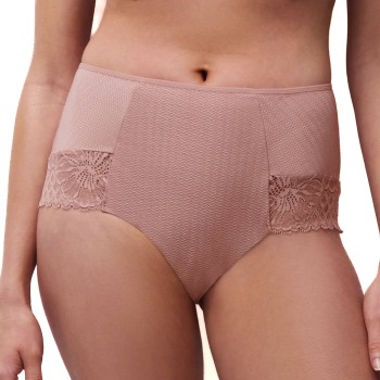 Chantelle Trusser Sublime High Waist Brief Gammelrosa 40 Dame