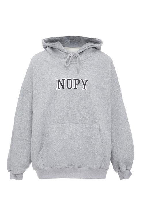 HOMEBASE Sweatshirt  grå-meleret / sort / hvid