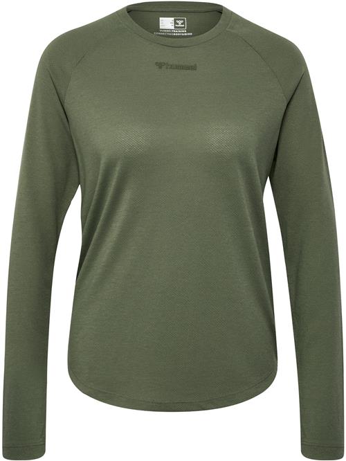 Hummel Funktionsbluse  oliven