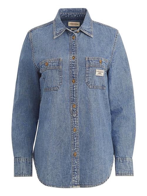 GUESS JEANS Bluse  blue denim