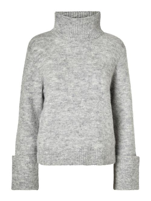 SELECTED Pullover 'SLFSia'  lysegrå