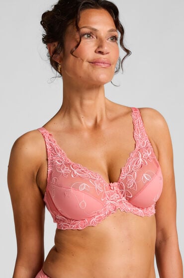 Hunkemöller Ikke-formstøbt bøjle-bh Diva Orange