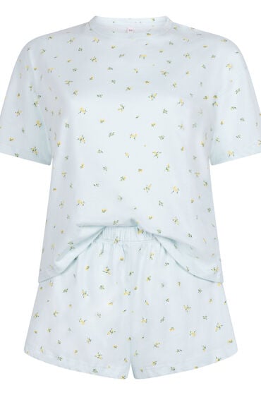 Hunkemöller Pyjamassæt i bomuld Grøn