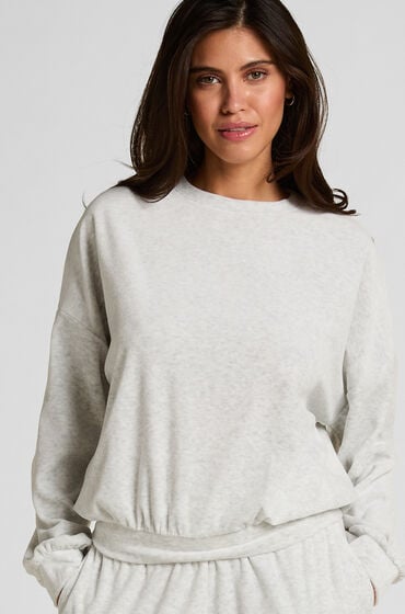 Hunkemöller Velourtop Grå