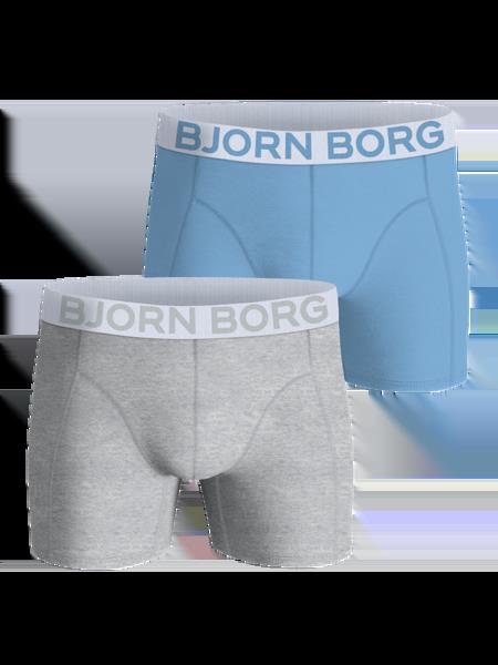 Björn Borg Organic Cotton Stretch Boxers 2-pack Blå, XXL