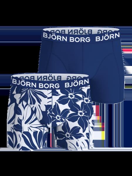 Björn Borg Bamboo Cotton Blend Boxers 2-pack Blå, S