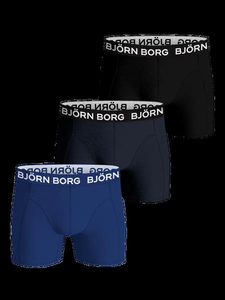 Björn Borg Bamboo Cotton Blend Boxers 3-pack Sort, S
