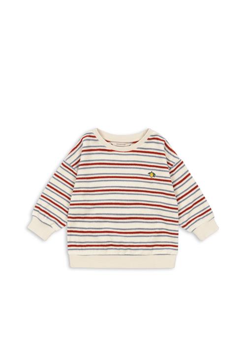 Konges Sløjd Itty Rib Sweatshirt Stripe Winds  Stripe Winds 18 months    18 måneder  mand