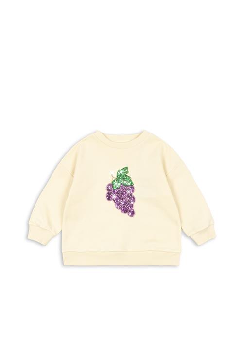 Konges Sløjd Lou Sweatshirt Med Pailletter Sea Mist  Sea Mist 2 Y    2 år  kvinde