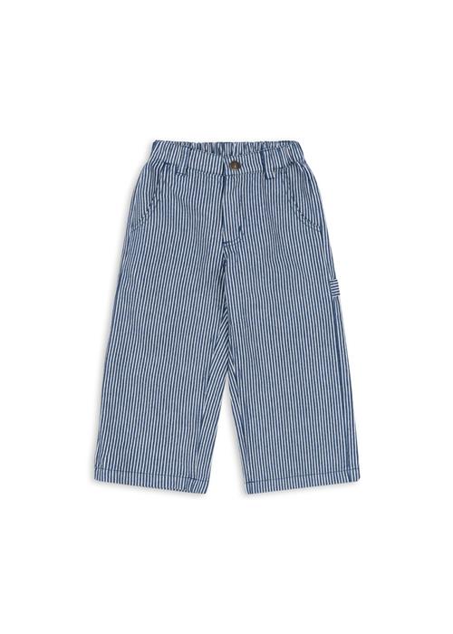 Konges Sløjd GOTS Luc Bukser Blue Stripe  Blue Stripe 3 Y    3 år  mand